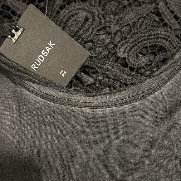 RUDSAK NWT DRESS MAXI LENGTH FULL LACE BACK SIZE XS - Picture 12 of 13